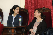 Triana y Montserrat durante el juicio por el crimen de la presidenta de la Diputación de León Isabel Carrasco-ICAL