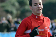 Hugo de Miguel Ramos en una de las opciones de medalla en Sabadell.-CLUB ATLETISMO POLITÉCNICO