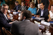 Tercera reunión de los equipos negociadores del PP y Ciudadanos-JOSÉ LUIS ROCA