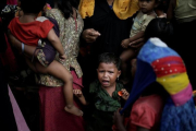 Una niña rohingya refugiada en Bangladesh.-ALKIS KONSTANTINIDIS / AP