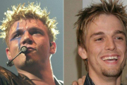 Nick Carter, izquierda, y su hermano Aaron.-