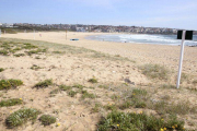 Lugar de la playa de Maroubra donde fue descubierto el cadáver del bebé.-Foto: AP / RICK RYCROFT