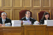 Los magistrados de la Audiencia Provincial de Soria.-HDS