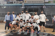 El equipo del CSB que ha quedado subcampeón en Palencia. HDS