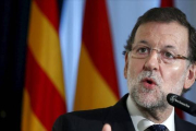 Mariano Rajoy, este martes.-REUTERS / ANDREA COMAS