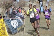 Los atletas africanos volvieron a ser los grandes dominadores del campo a través de Valonsadero.-Diego Mayor