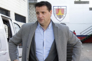 Palacios reconocía ayer que la prioridad del Numancia en enero es aligerar la plantilla.-Luis Ángel Tejedor