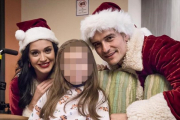 Orlando Bloom y Katy Perry, en el Hospital Infantil de Los Ángeles.-INSTAGRAM