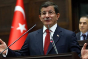 AFP / ADEM ALTAN  Davutoglu habla ante el Parlamento turco, en Ankara, el día 13.-Foto: AFP / ADEM ALTAN