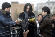 Cho Hyun-ah, hija del presidente de Korean Air, pide perdón por su salida de tono, este viernes en Seúl.-Foto: REUTERS
