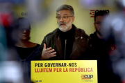 Carles Riera, diputado de la CUP-TONI ALBIR (EFE)