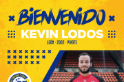 Kevin Lodos es un pivote que llega cedido de Ademar León.