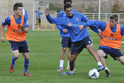 El Numancia regresa hoy a los entrenamientos tras el descanso navideño. / ÁLVARO MARTÍNEZ-
