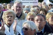 Manifestación de pensionistas alemanes en el 2003.-AFP / JOHANNES EISELE