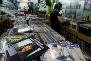 La tienda de discos Wah Wah, en Barcelona, en el 2018.-JOAN PUIG