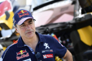 Carlos Sainz, en el Dakar.-AFP / FRANCK FIFE