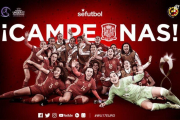 España sub 17, campeona de Europa.-RFEF