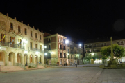 Imagen retrospectiva de la plaza Mayor.-valentín Guisande