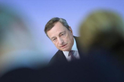 Mario Draghi, presidente del BCE-AFP / DANIEL ROLAND