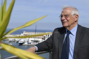 Josep Borell,  el candidato al Parlamento europeo por los socialistas.-JORDI COTRINA