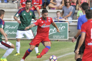 Marc Mateu marcaba un gran gol a Osasuna el pasado miércoles en Almazán-Valentín Guisande
