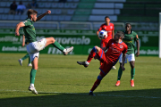 imagen del partido disputado este fin de semana entre Racing de Ferrol y Numancia. Área 11
