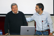 Apertura del Círculo filosófico, ayer.-Mario Tejedor