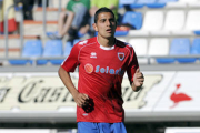 Gaffoor durante el partido del pasado miércoles ante el Atlético. / ÁLVARO MARTÍNEZ-