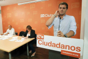 Albert Rivera, durante el consejo general de Ciudadanos, este sábado en Barcelona.-Foto:  EFE / MARTA PÉREZ