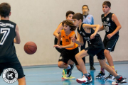 Jorge Gil, todavía alevín, forma parte en la presente temporada de la plantilla del CSB Infantil B. HDS