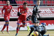 El Numancia podría tener la salvación matemática sin pierden Tenerife y Lugo.-Mario Tejedor