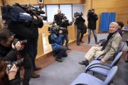 Jorge Verstrynge a su llegada al Juzgado de lo Penal 13 de Madrid, el pasado 24 de enero.-EFE / JAVIER LIZÓN