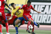 El Numancia creó poco peligro ante el marco canario. / Área 11-