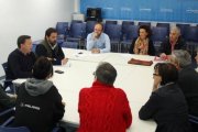 Adolfo Sainz en la reunión.-PP SORIA
