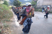 Niños como policías comunitarios en Guerrero, México.-TWITTER