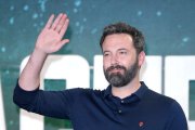 Ben Affleck, durante la presentación en Londres, el pasado sábado, de La liga de la justicia.-KARWAI TANG (WIREIMAGE)