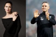 Aida Garifullina y Robbie Williams. /-PERIODICO