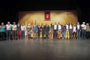 'Foto de familia' tras el Sorteo.-Mario Tejedor