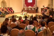Acto de celebración del homenaje a los jurados de las doce cuadrillas, en una imagen de ayer.-