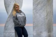 Lydia Valentín posa este viernes en Barcelona.-JORDI COTRINA