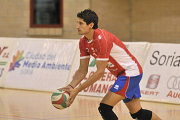 El opuesto del CMA de Soria, Alberto Salas. / DIEGO MAYOR-