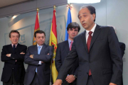 Toma de posesión del nuevo delegado de la Junta en Soria. / ICAL-
