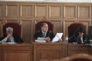 Los magistrados de la Audiencia Provincial de Soria.-MARIO TEJEDOR