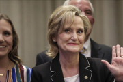 Senadora republicana Cindy Hyde-Smith-AFP