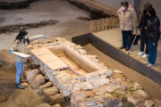 Visita ayer al Museo de Cuevas.-GONZALO MONTESEGURO