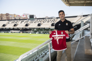 Fran Sanz fue presentado esta mañana como entrenador del porteros del Cartagena de Carrión. FC CARTAGENA
