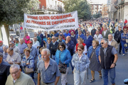 Manifestación de pensionistas en Valladolid en una imagen de archivo-J.M. LOSTAU