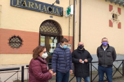 Presentación ayer en la farmacia de Tardelcuende. HDS