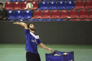 Manuel Sevillano, durante un entrenamiento del Río Duero esta temporada.-MARIO TEJEDOR