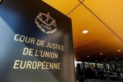 Entrada del Tribunal de Justicia de la UE, en Luxemburgo.-JULIEN WARNAND (EFE)